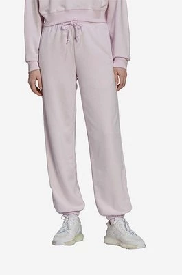 adidas Originals spodnie dresowe kolor fioletowy HU1621-FIOLETOWY