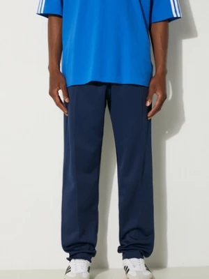 adidas Originals spodnie dresowe kolor granatowy gładkie IW3232