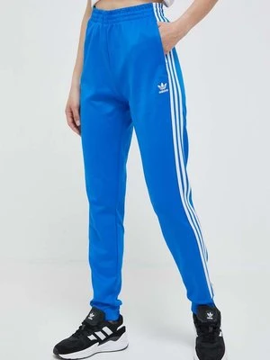 adidas Originals spodnie dresowe kolor niebieski z aplikacją II0753