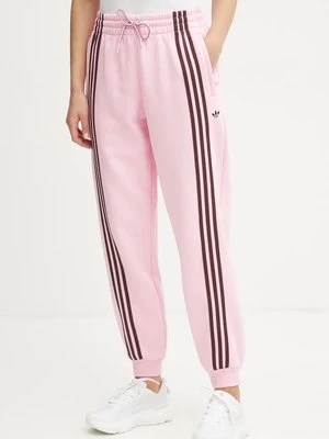 adidas Originals spodnie dresowe kolor różowy wzorzyste JN8281