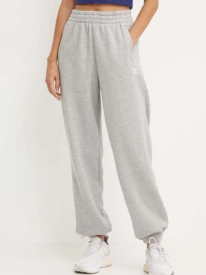 adidas Originals spodnie dresowe kolor szary melanżowe IY9638