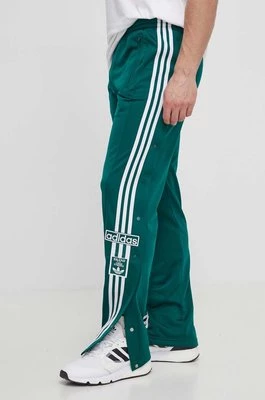 adidas Originals spodnie dresowe kolor zielony wzorzyste IM8213