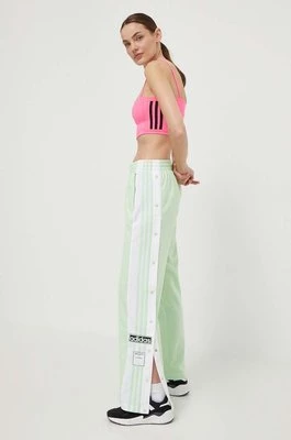 adidas Originals spodnie dresowe kolor zielony wzorzyste IP0626