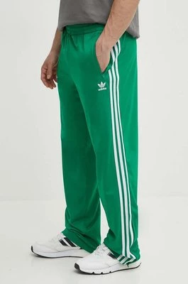 adidas Originals spodnie dresowe kolor zielony z aplikacją IU0768