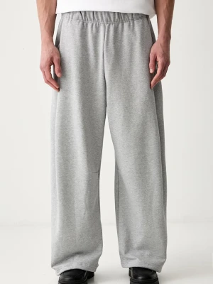 adidas Originals spodnie dresowe męskie bawełniane szary