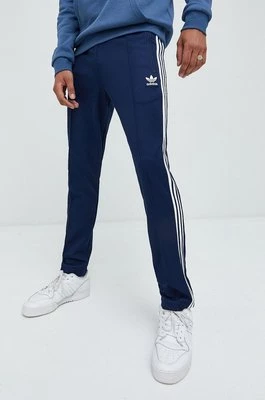 adidas Originals spodnie dresowe męskie kolor granatowy z aplikacją