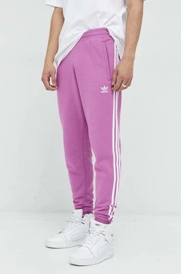 adidas Originals spodnie dresowe męskie kolor różowy z aplikacją