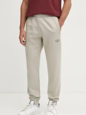 adidas Originals spodnie dresowe MESSI PANTS męskie kolor beżowy z nadrukiem JC9493