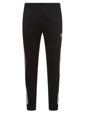 adidas Originals Spodnie dresowe Mężczyźni Sztuczne włókno czarny jednolity,
