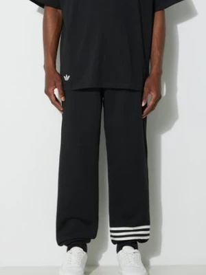 adidas Originals spodnie dresowe Neuclassics Pant kolor czarny z aplikacją IW0973