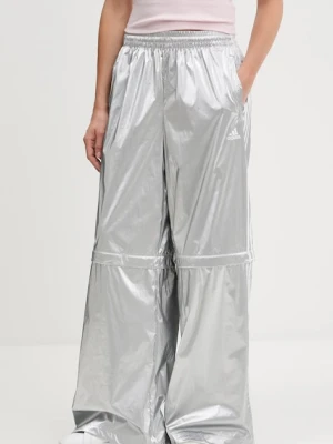 adidas Originals spodnie dresowe Ovzd Trackpants damskie kolor srebrny gładkie KE9785