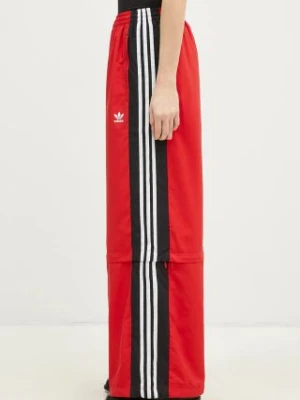 adidas Originals spodnie dresowe Rasant Track Pant kolor czerwony wzorzyste JY4616