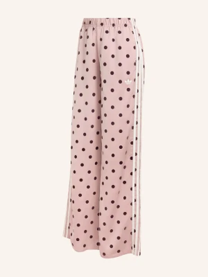 Adidas Originals Spodnie Dresowe Satin Polka Dots Z Szerokimi Nogawkami rosa