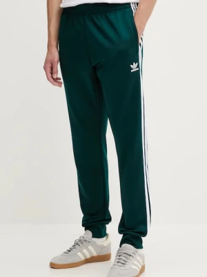 adidas Originals spodnie dresowe Sst Tp męskie kolor zielony z aplikacją JY1288