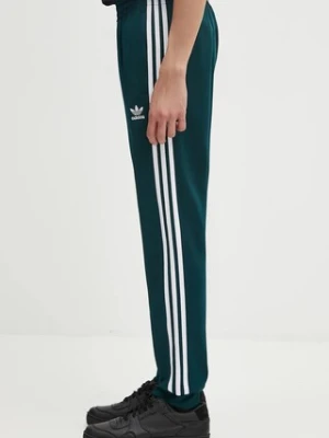 adidas Originals spodnie dresowe Sst Tp męskie kolor zielony z aplikacją JY1288