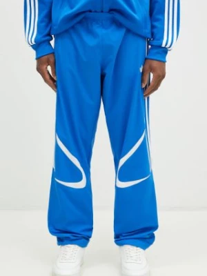 adidas Originals spodnie dresowe Teamgeist Trackpant kolor niebieski wzorzyste JP1120