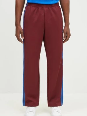 adidas Originals spodnie dresowe Trackpant kolor bordowy z aplikacją JN5977