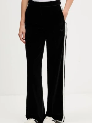adidas Originals spodnie dresowe welurowe Velvet