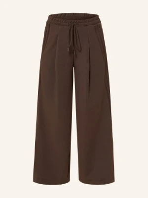 Adidas Originals Spodnie Dresowe Wide Leg braun