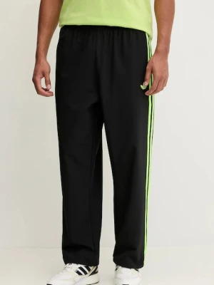 adidas Originals spodnie dresowe Wov Drill TP męskie kolor czarny z aplikacją JW5911