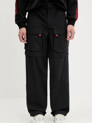 adidas Originals spodnie dresowe x 100T Zip Zip męskie kolor czarny gładkie JM3260