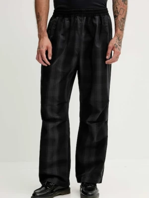 adidas Originals spodnie Firebird męskie kolor czarny w fasonie chinos KG4637