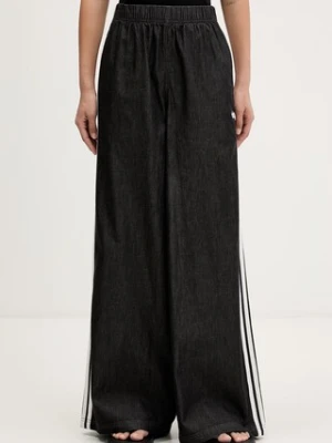 adidas Originals spodnie straight bawełniane damskie
