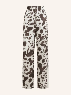 Adidas Originals Spodnie Treningowe Originals Satin Wide Leg Z Satyny braun