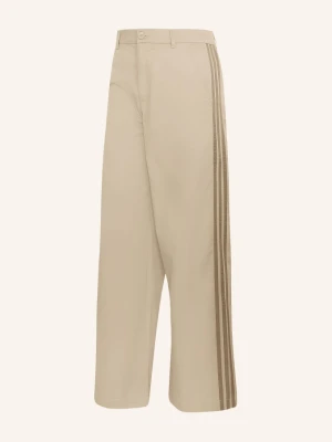 Adidas Originals Spodnie Z Paskami Z Galonu beige