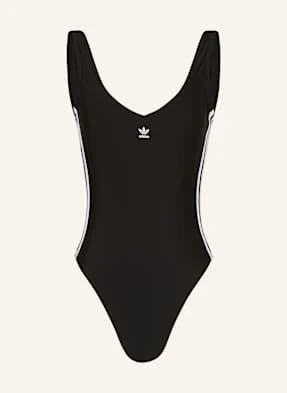 Adidas Originals Strój Kąpielowy Adicolor 3-Streifen schwarz