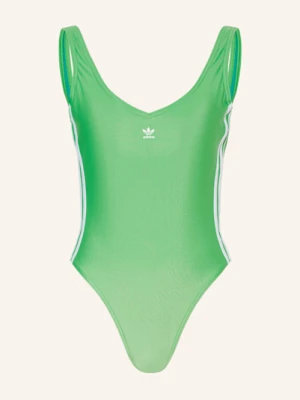 Adidas Originals Strój Kąpielowy Adicolor 3 Stripes gruen