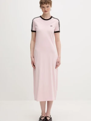 adidas Originals sukienka bawełniana z elastanem