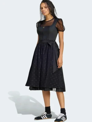 adidas Originals sukienka Dirndl czarny
