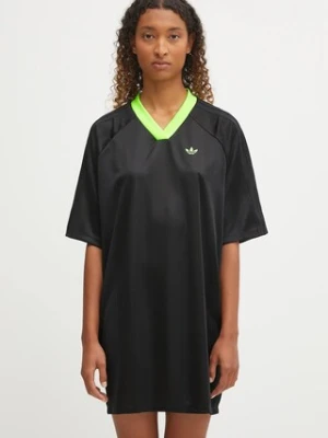adidas Originals sukienka Jacquard Dress kolor czarny mini prosta KB8152