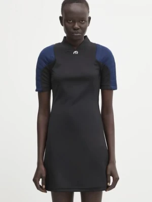 adidas Originals sukienka Miaou Dress kolor czarny mini dopasowana KD1484