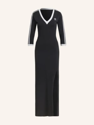 Adidas Originals Sukienka Z Dżerseju Z Rękawami 3/4 schwarz