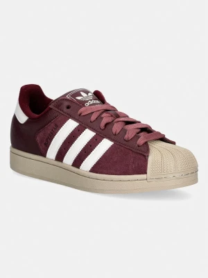 adidas Originals Superstar II sneakersy bordowy