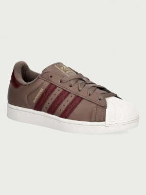 adidas Originals Superstar II sneakersy damskie skórzane brązowy