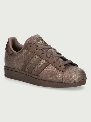 adidas Originals Superstar II sneakersy damskie skórzane brązowy