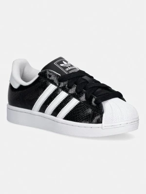 adidas Originals Superstar II sneakersy damskie skórzane czarny