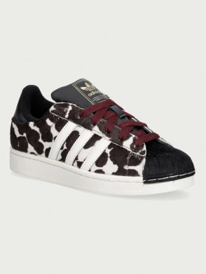 adidas Originals Superstar II sneakersy na platformie damskie skórzane