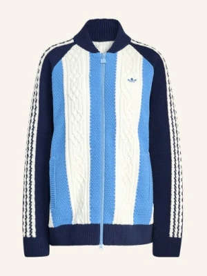 Adidas Originals Sweter Archive Cutline Knit blau
