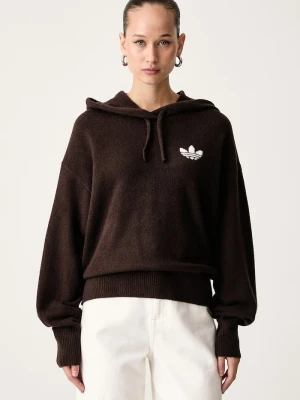 adidas Originals sweter damski Essentials Knit brązowy