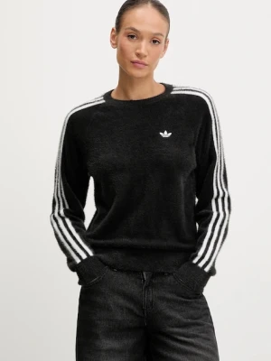 adidas Originals sweter Holiday Sweater damski kolor czarny lekki JX7813