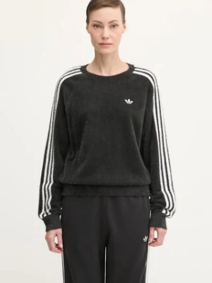 adidas Originals sweter Holiday Sweater damski kolor czarny lekki JX7813