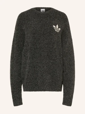 Adidas Originals Sweter Knit Essentials grau CZIEMNOSZARY