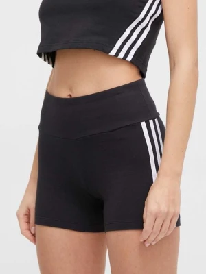 adidas Originals szorty Adicolor damskie kolor czarny wzorzyste high waist IP2980