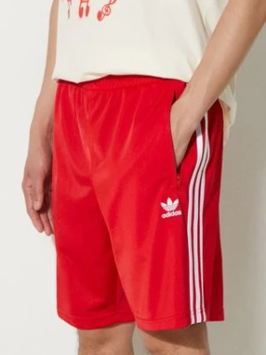 adidas Originals szorty Adicolor męskie kolor czerwony IM9421