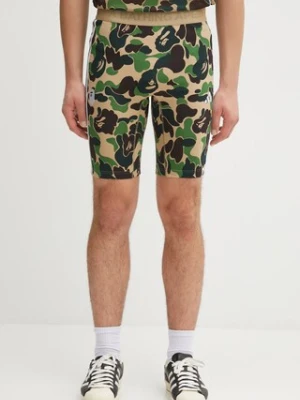 adidas Originals szorty BAPE FB TIGHTS męskie kolor zielony KB2206