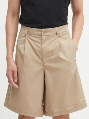 adidas Originals szorty bawełniane Bermuda Short męskie kolor beżowy KB5585